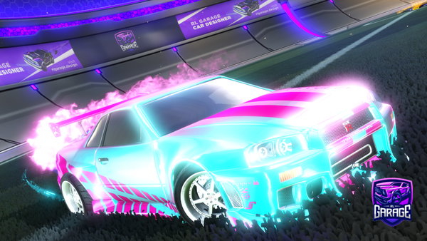 A Rocket League car design from N1TR0S_GARAGE