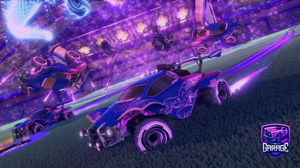 A Rocket League car design from ChipTortilla