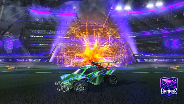A Rocket League car design from 00melon00