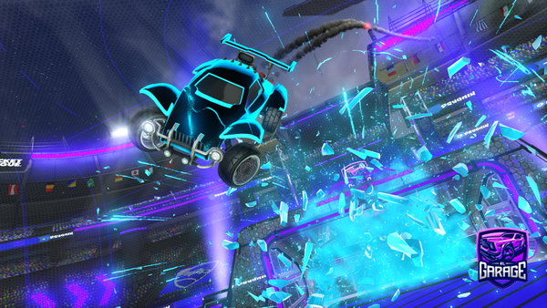 A Rocket League car design from dubbliuz