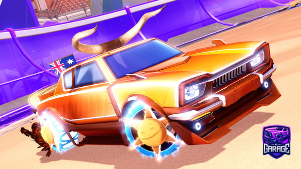 A Rocket League car design from YYZ-KET