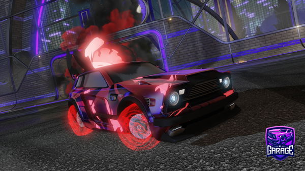 A Rocket League car design from Nikkkkkkkkkko