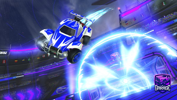 A Rocket League car design from Eclipse7542