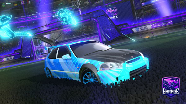 A Rocket League car design from Charlieplayz_RL