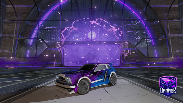 A Rocket League car design from H-VP