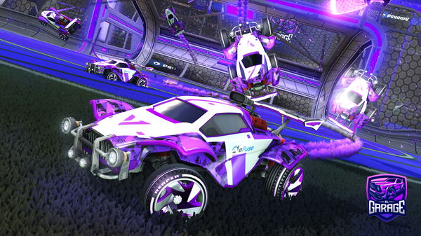 A Rocket League car design from Polarbear40