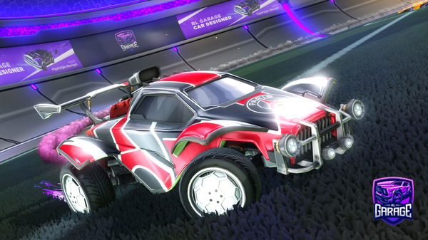 A Rocket League car design from Kevdev11