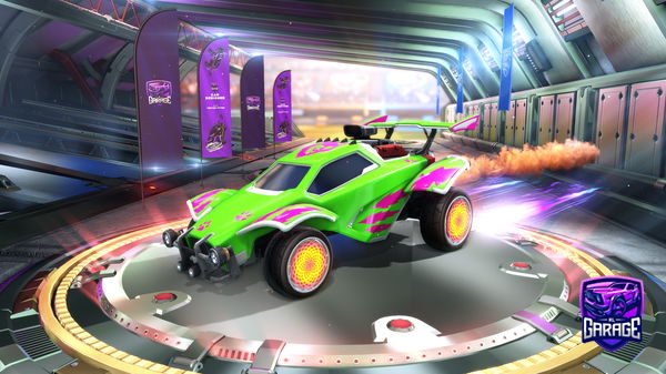 A Rocket League car design from Movd91011