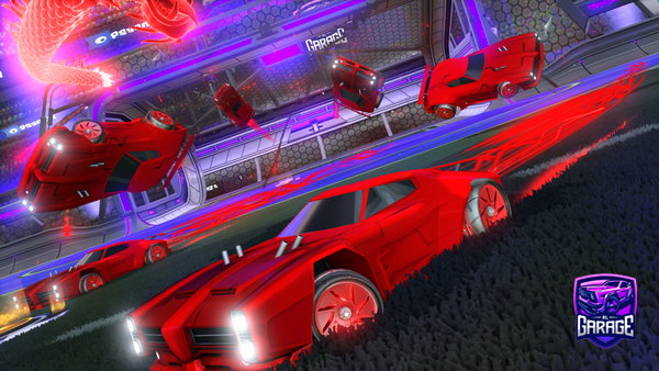 A Rocket League car design from Trcks_R3flex