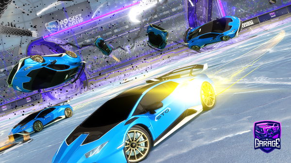 A Rocket League car design from Mabomabo808