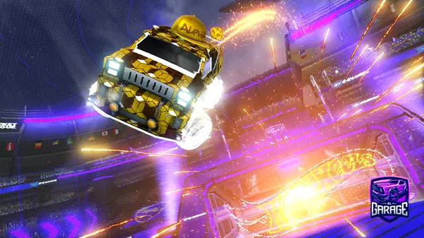 A Rocket League car design from pred43