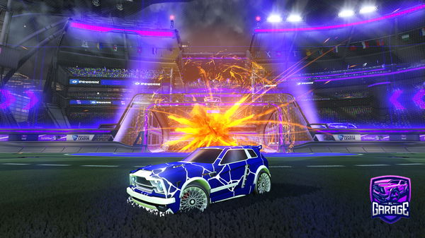 A Rocket League car design from Jesuisfr21