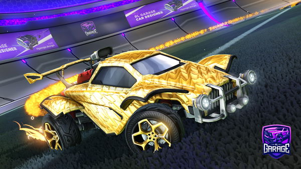 A Rocket League car design from ItsGiuze