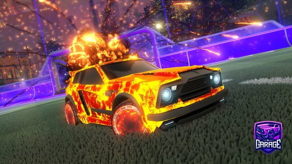 A Rocket League car design from MisterJor