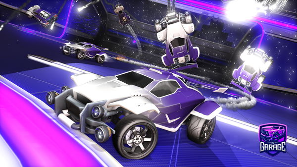 A Rocket League car design from Electricpear9