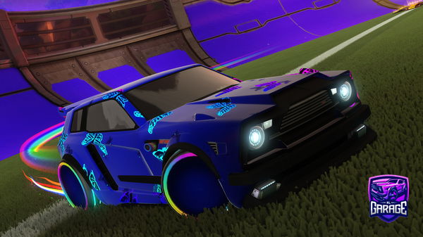 A Rocket League car design from XxMRPEBBLESxX