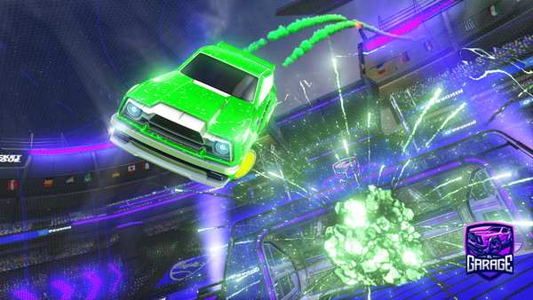 A Rocket League car design from OwingMagnet167