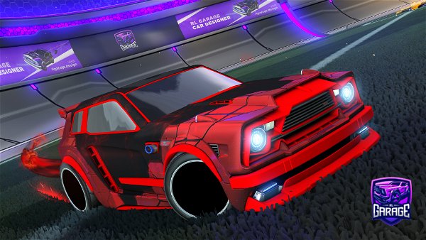 A Rocket League car design from Wysteria17