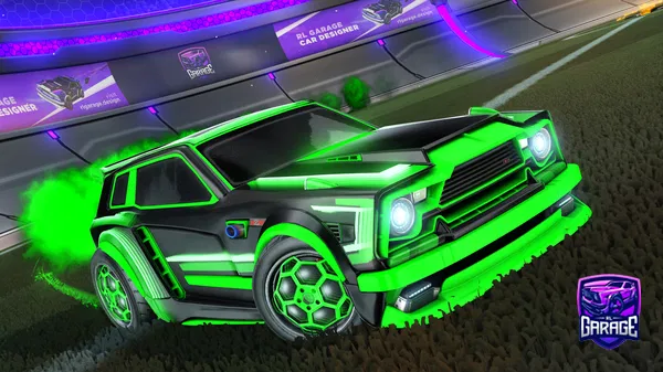A Rocket League car design from Muddy_bud