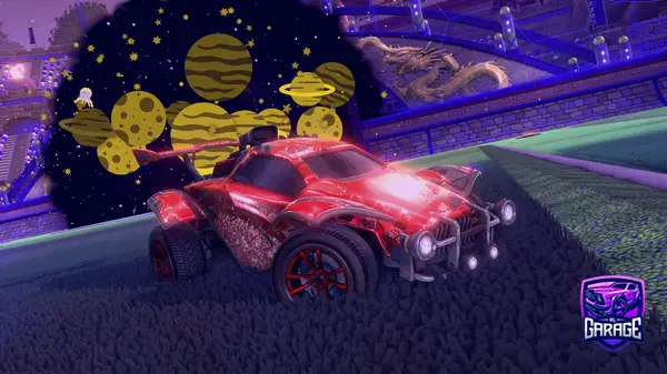 A Rocket League car design from paneojik