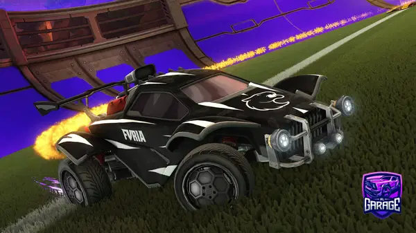 A Rocket League car design from Crayonzs