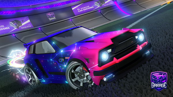 A Rocket League car design from AddE36ToRL
