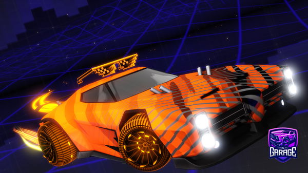 A Rocket League car design from NickPolk