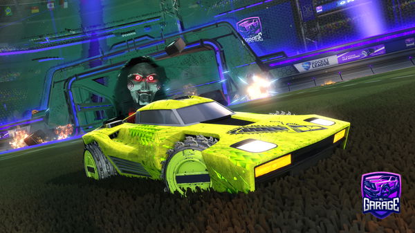 A Rocket League car design from Treefork_5