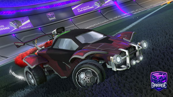 A Rocket League car design from Eternal_