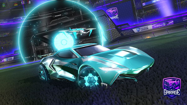 A Rocket League car design from sneakers81