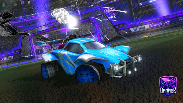 A Rocket League car design from Shalfawy