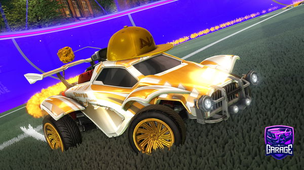 A Rocket League car design from Millapede
