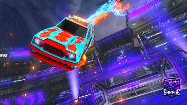 A Rocket League car design from Sweetgalaxy8089