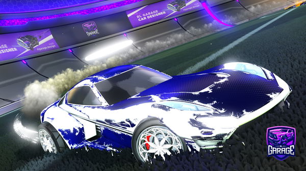 A Rocket League car design from WoLfGaNg1