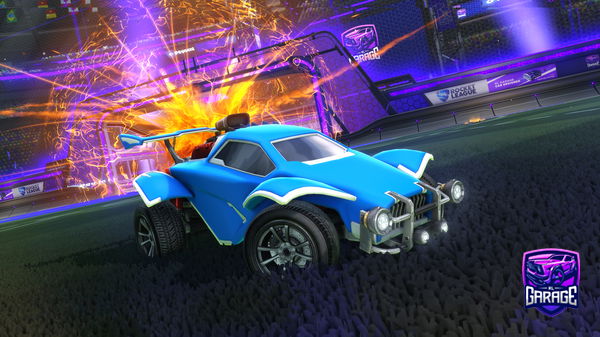 A Rocket League car design from skajp