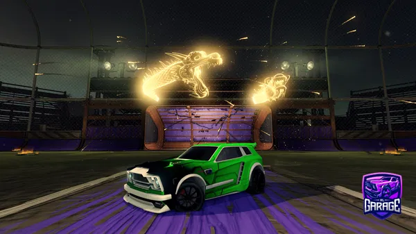 A Rocket League car design from TTV_Ghostz