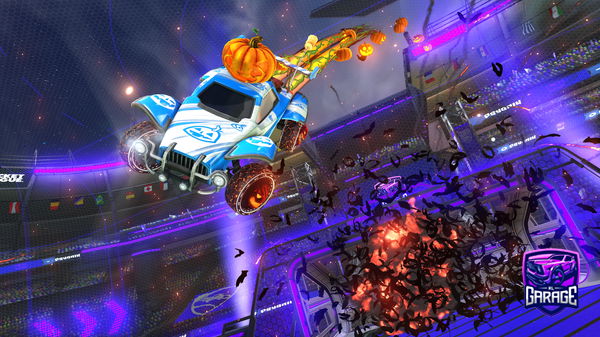 A Rocket League car design from raginteen