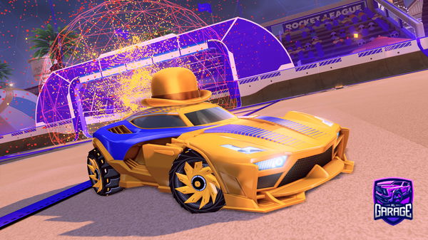 A Rocket League car design from LGZ8