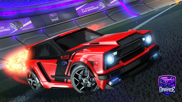 A Rocket League car design from instanthit