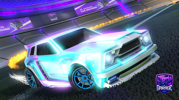 A Rocket League car design from PSXBNTEGSM