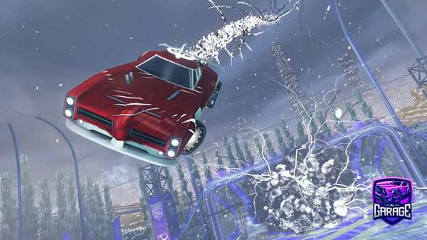 A Rocket League car design from Ktashi