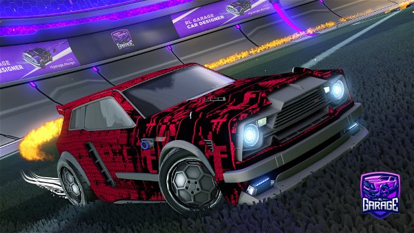 A Rocket League car design from Psycho_zSToNe