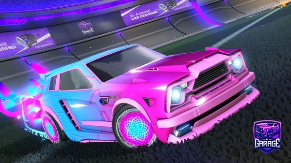 A Rocket League car design from Ghost_Bohne275