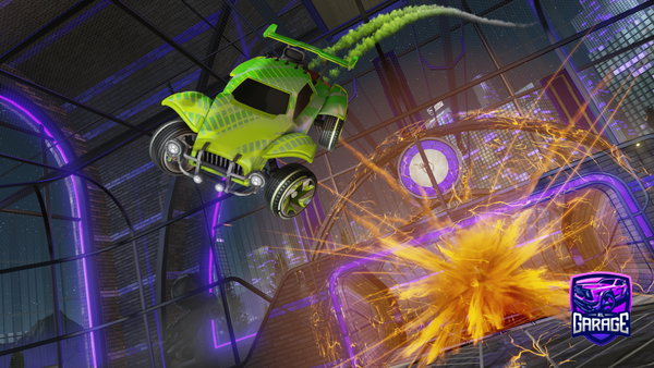 A Rocket League car design from oliveBUM112