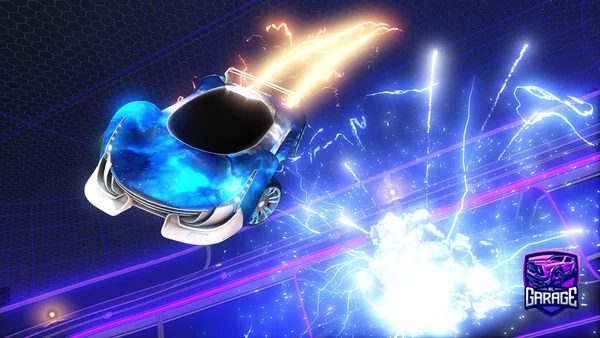 A Rocket League car design from Pycanrock42