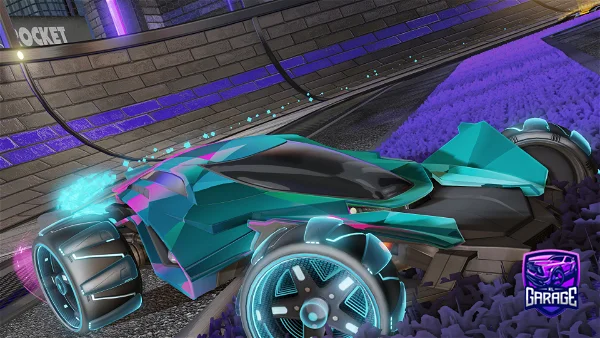 A Rocket League car design from purple_shot