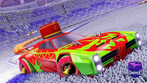 A Rocket League car design from BattleMonkey