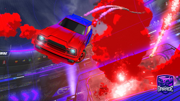 A Rocket League car design from gasipopo