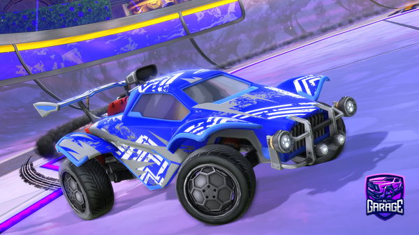 A Rocket League car design from MjrYayatoonRL