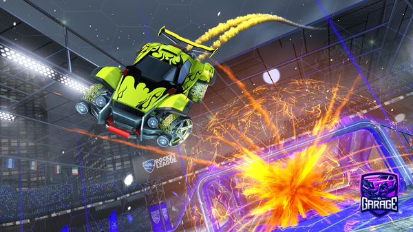 A Rocket League car design from TTrl